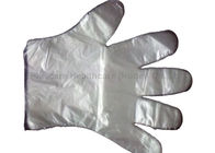 Transparent Disposable Plastic Gloves Embossed Surface For Kitchen Food Processing