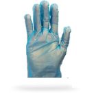Blue Powder Free TPE Disposable Plastic Gloves Leak Proof For Beauty Salon